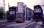 NS 7090 & 8588 at the fuel racks